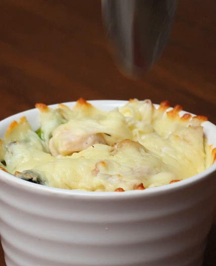 Cheesy Chicken Pot Pies Recipe by Tasty