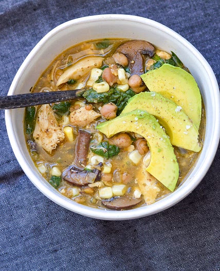 Instant Pot Chicken Enchilada Soup