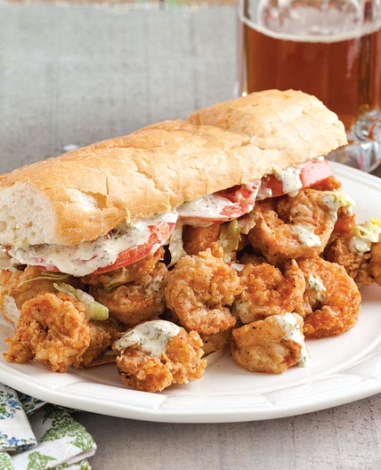Fried Shrimp Po' boys