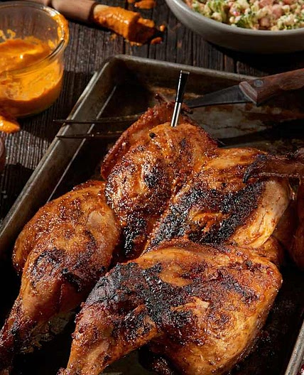 Piri Piri Chicken with Chopped Vegetable Salad