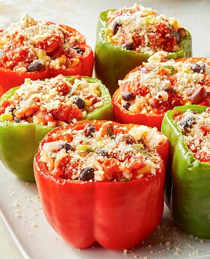 Vegetarian Stuffed Peppers