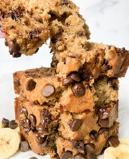 Easy Chocolate Chip Banana Bread