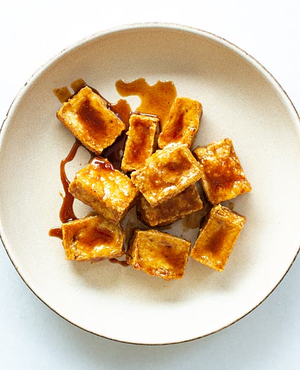 Honey Coriander Crispy Tofu Wings