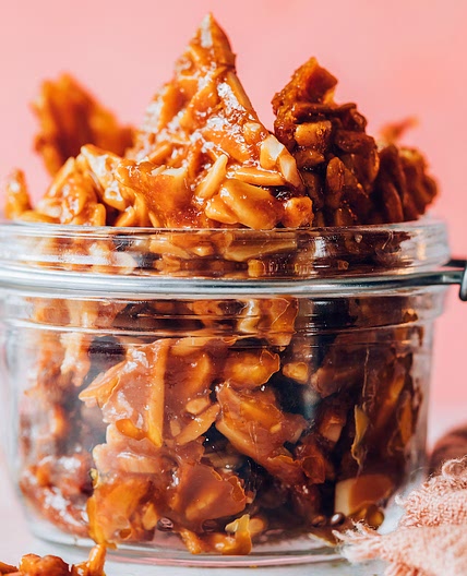 Easy Almond Brittle (4 Ingredients!)