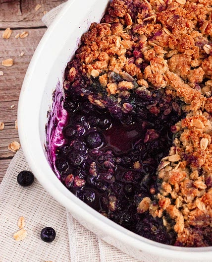 Gluten-Free Blueberry Crisp