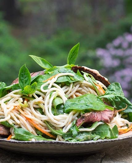 Low FODMAP Thai Basil Steak Salad