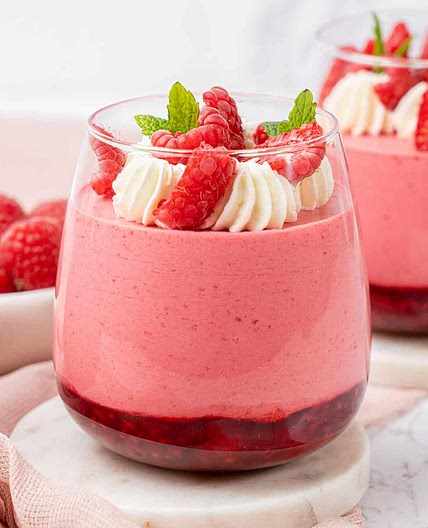 Raspberry Mousse
