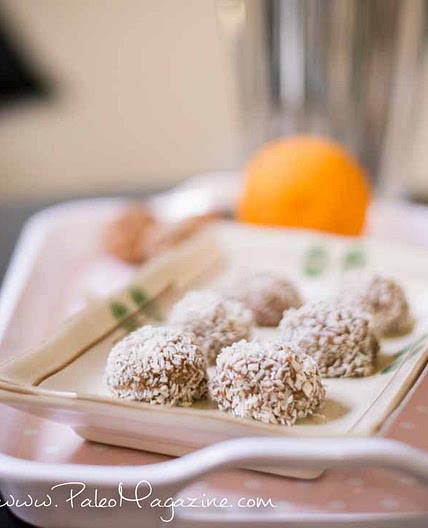 Cardamom Orange Walnut Truffles (Paleo, Keto, Low-Carb, Dairy-Free)