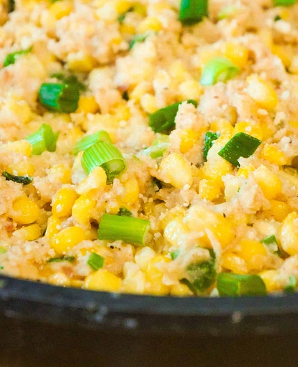 Cheesy Ritz Cracker Corn