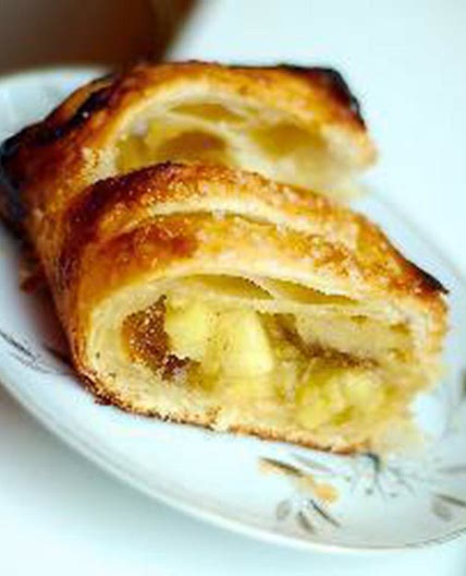 Quick Puff Pastry Apple Strudel