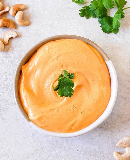 Creamy Vegan Buffalo Sauce