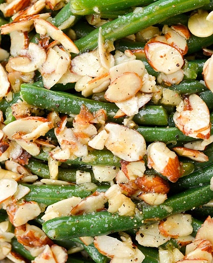 Green Beans Almondine (keto + low carb)