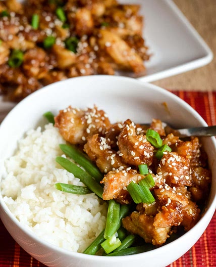 Air Fryer Sesame Chicken