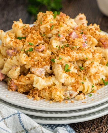 Instant Pot Chicken Cordon Bleu Casserole