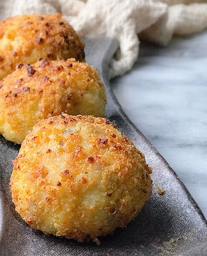 Jalapeno Cauliflower Rice Balls