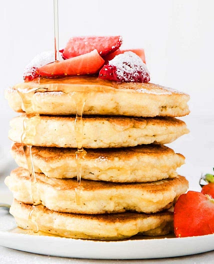 Easy Low Carb Coconut Flour Pancakes