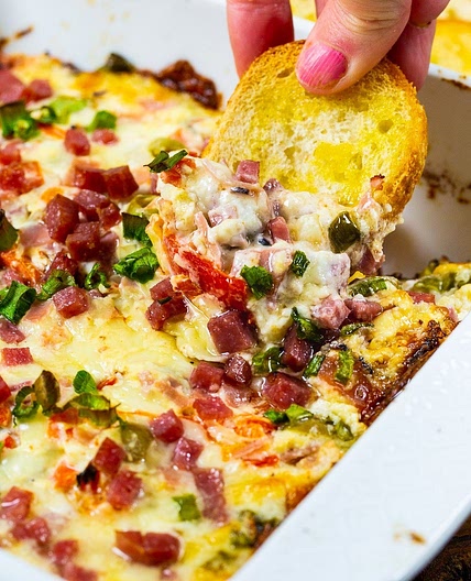 Hot Muffaletta Dip