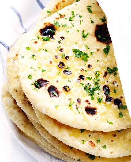Homemade Naan