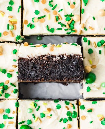 Bailey's Irish Cream Brownies