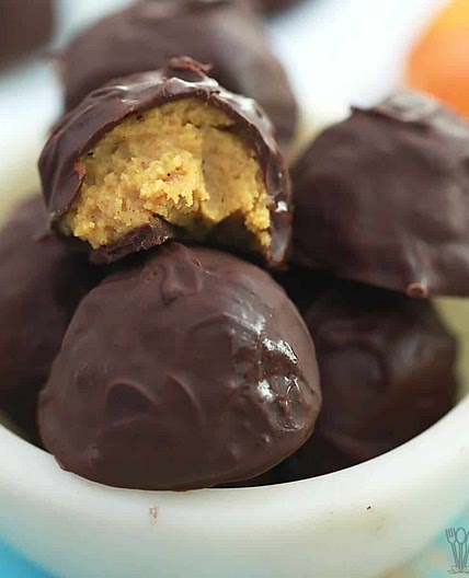 Low Carb Candy – Pumpkin Truffles