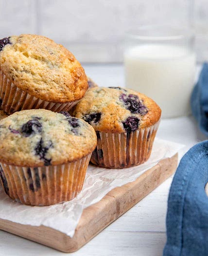 Bakeshop Blueberry Muffins