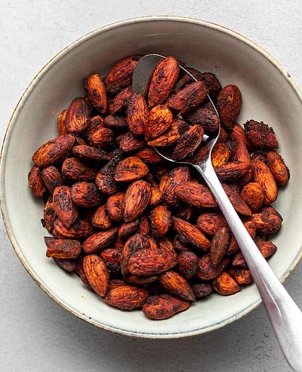 Keto Chili Lime Spiced Almonds