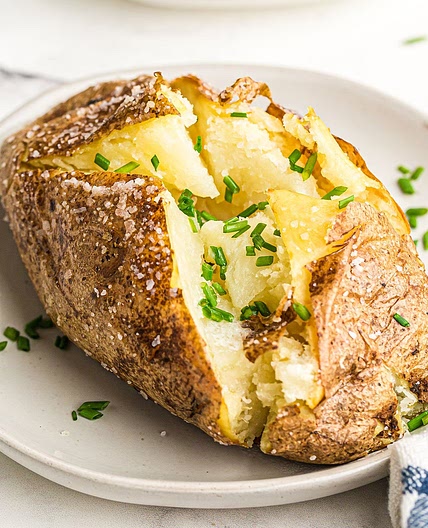 Easy Air Fryer Baked Potatoes