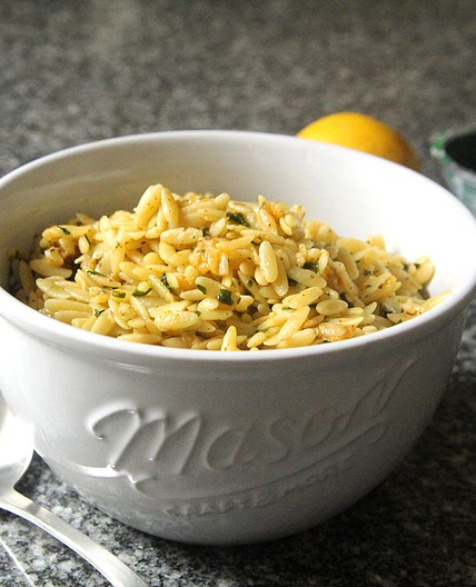 One-Pot Lemon Butter Orzo