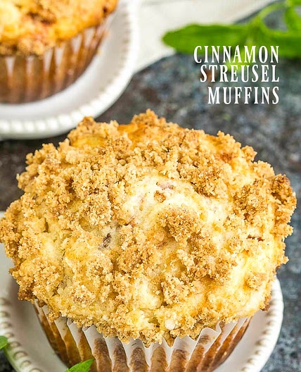 Cinnamon Streusel Muffins