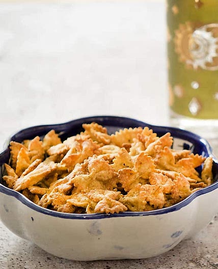 Air Fryer Bow Tie Pasta Chips