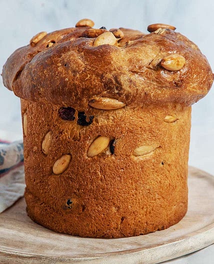 Classic Italian Christmas Panettone