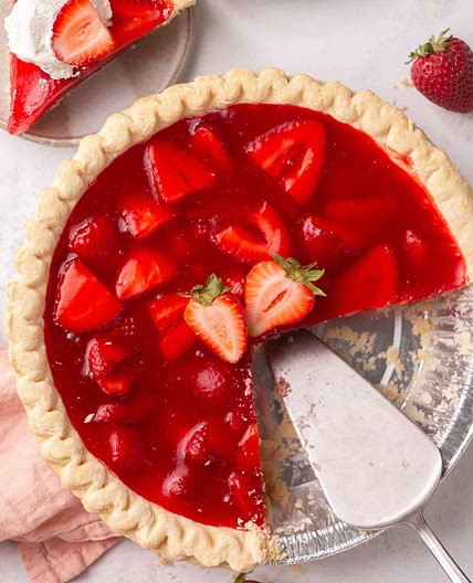 Strawberry Pie with Jello