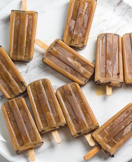 Low FODMAP Cold Brew Latte Pops