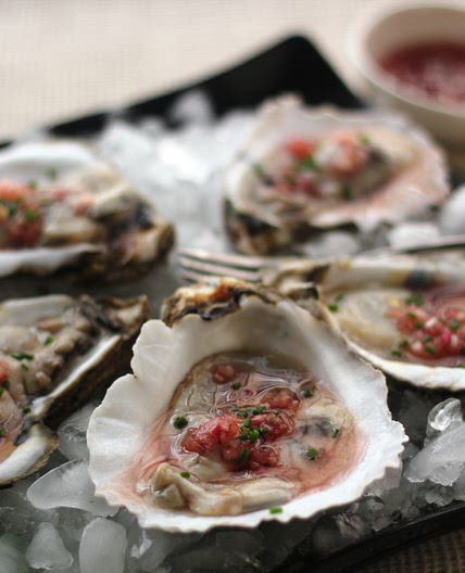 Classic Mignonette For Oysters On The Half Shell