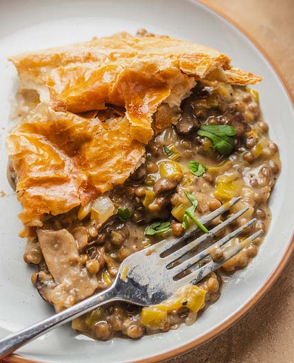 Vegetarian Lentil Pot Pie