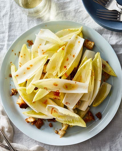 Estela's Endive Salad With Walnuts & Ubriaco Rosso