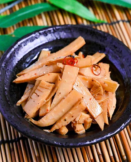 Easy Menma (Seasoned Bamboo Shoots)