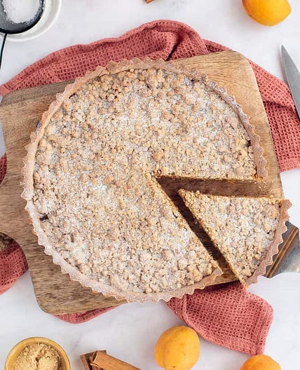 Apricot Streusel Tart