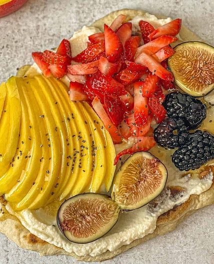 Fruit & Ricotta Flatbread