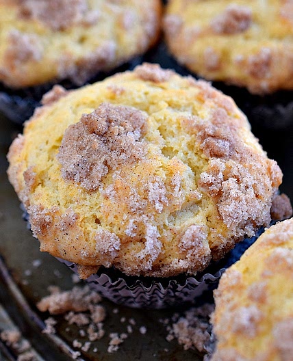 Sour Cream Coffee Cake Muffins