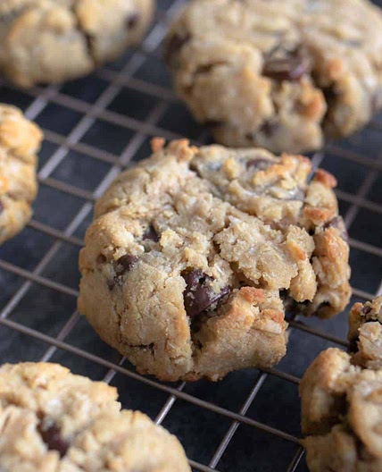 Coconut Flour Oatmeal Cookies