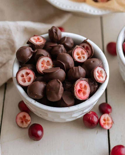 Chocolate Covered Cranberries