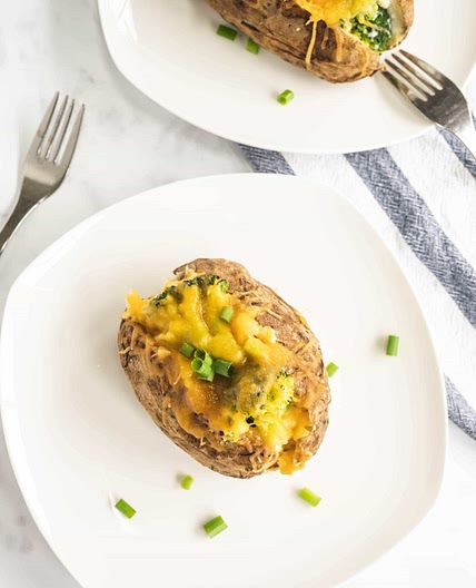 Cheesy Stuffed Potato