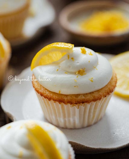 Small Batch Lemon Cupcakes