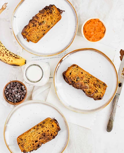 Low Sugar Pumpkin Bread