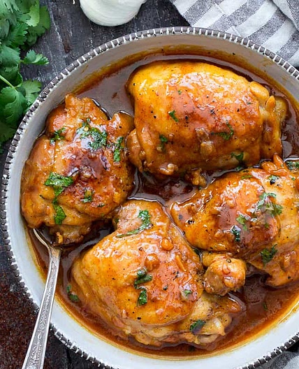 Garlic Chipotle Lime Chicken in the Instant Pot {Paleo, Whole30 Option}