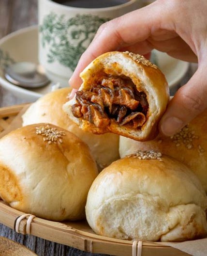 Vegan Sambal Tofu Bun