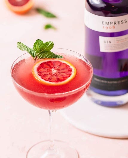 Blood Orange Gin Fizz