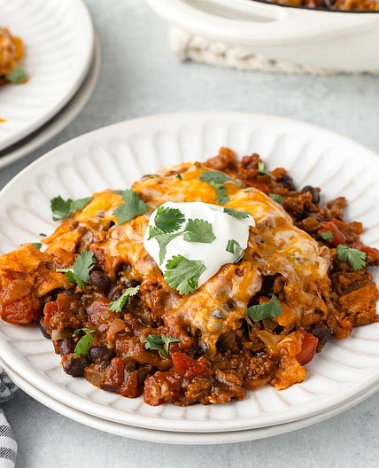 Beef Enchiladas Skillet