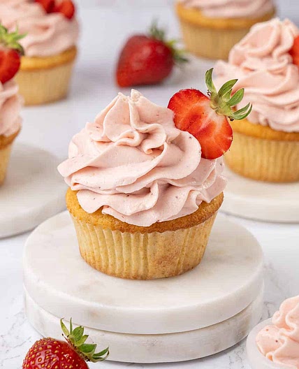 Strawberry Cupcakes